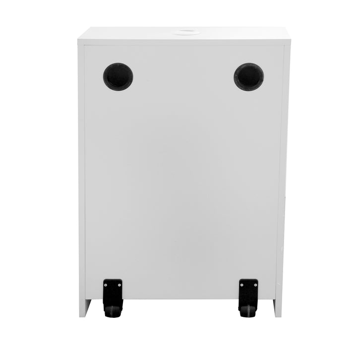 Escritorio Plegable de Melamina Blanco