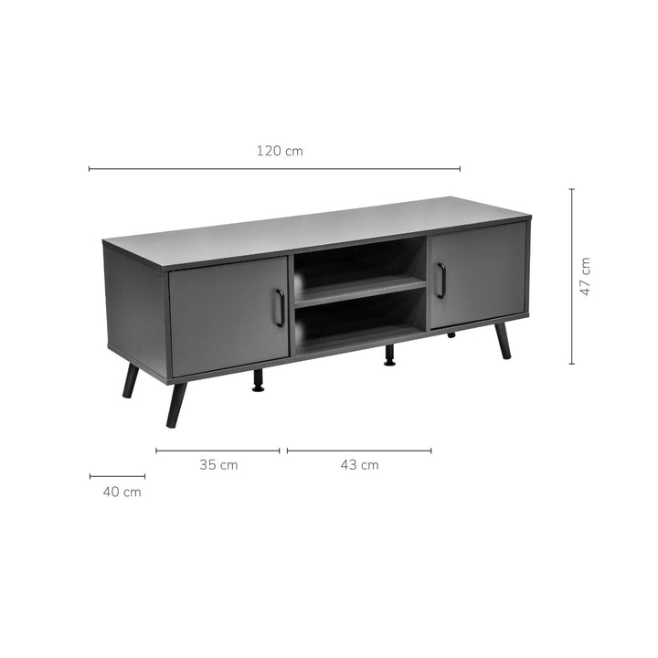 Mueble de TV Lucca Gris