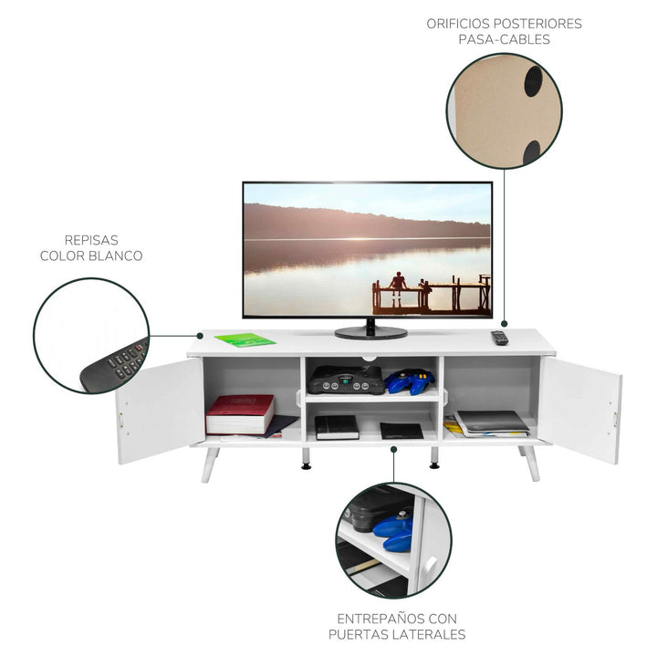 Mueble de TV Lucca Blanco