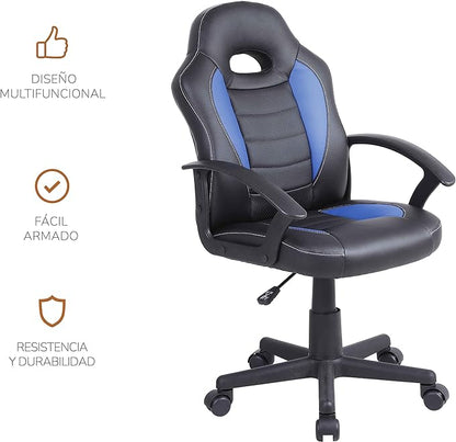 Silla Gamer Spectrum-Blue Ergonómica Azul