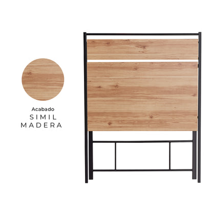 Escritorio Tripoli-N Plegable Negro