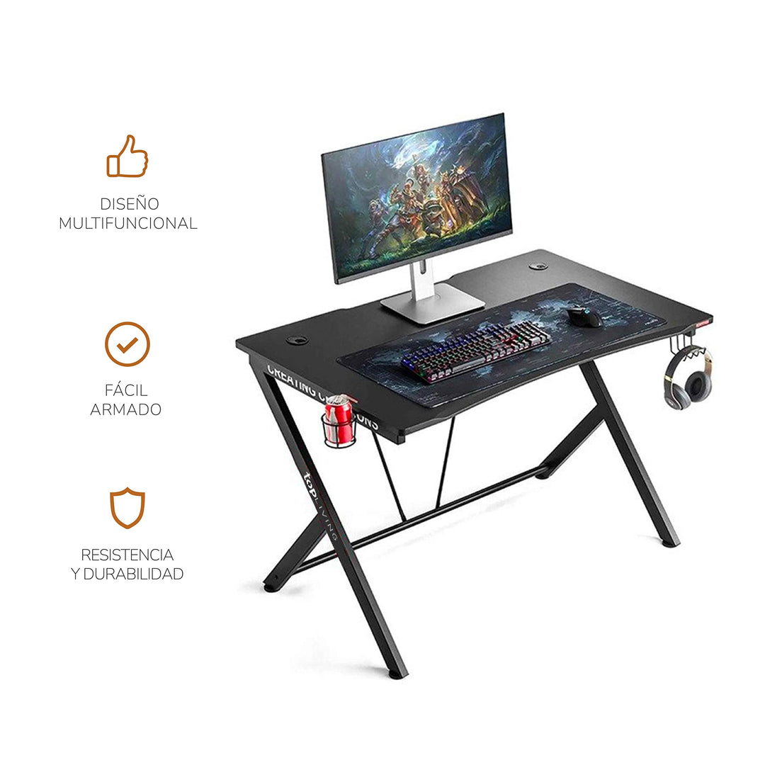 Escritorio Gamer Gamer-Time Negro