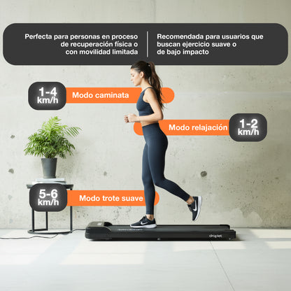 Caminadora Eléctrica Compacta w6 Droplet Control Remoto 1.5Hp