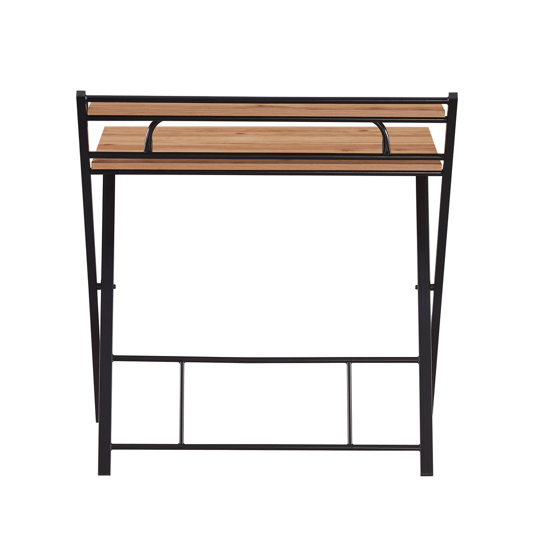 Escritorio Tripoli-N Plegable Negro
