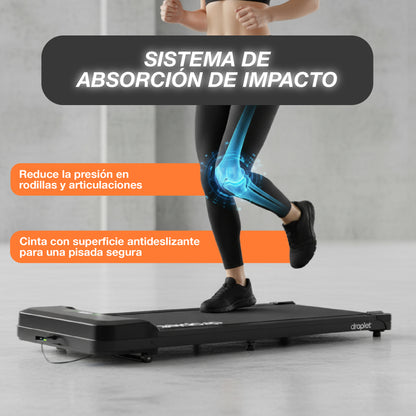 Caminadora Eléctrica Compacta w6 Droplet Control Remoto 1.5Hp