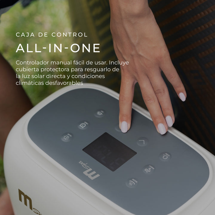 Tina Spa Hidromasaje Inflable Mono 6 Wifi