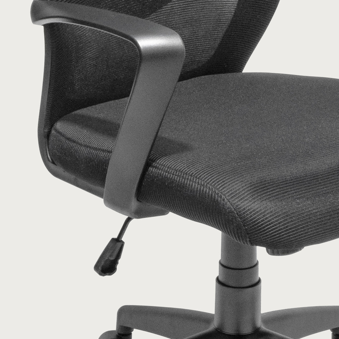 Silla de Oficina Andalucia-N con Cabecera Negra