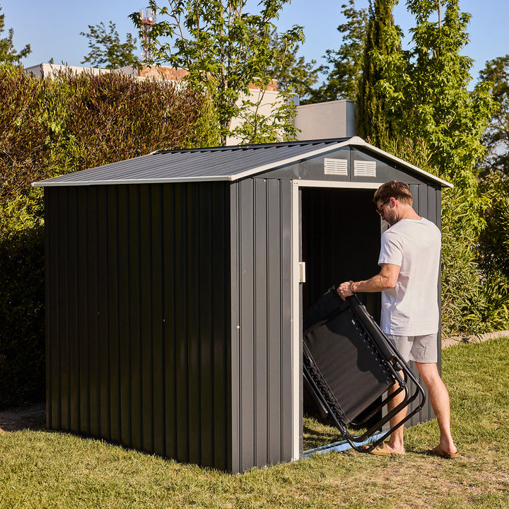 Cobertizo de Almacenamiento Para Exterior 213x191x195