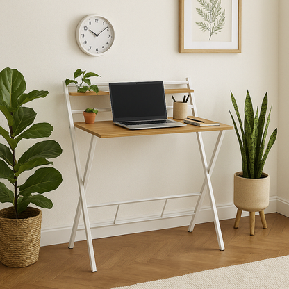 Escritorio Tripoli Plegable Blanco