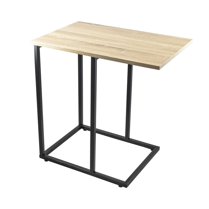 Mesa Auxiliar Ideal para Laptop de Madera Beige