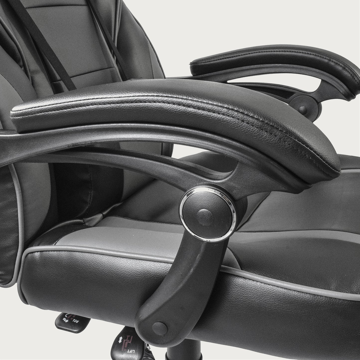 Silla Gamer Samus Reclinable con Descansapies Negra