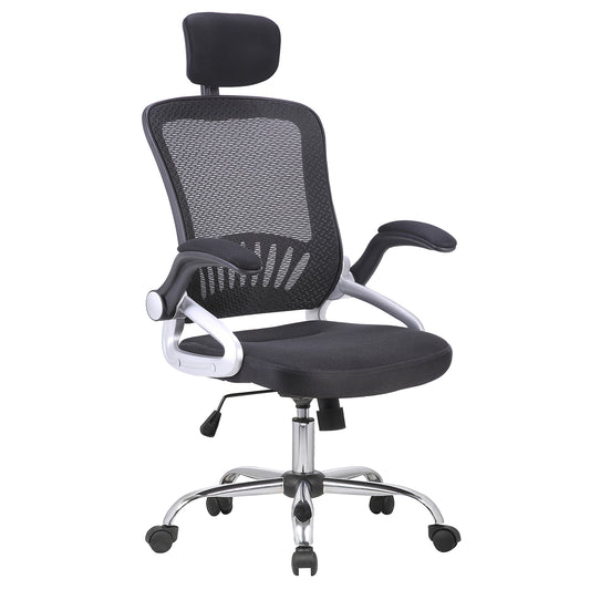 Silla de Oficina Megaplus con Cabecera Negra