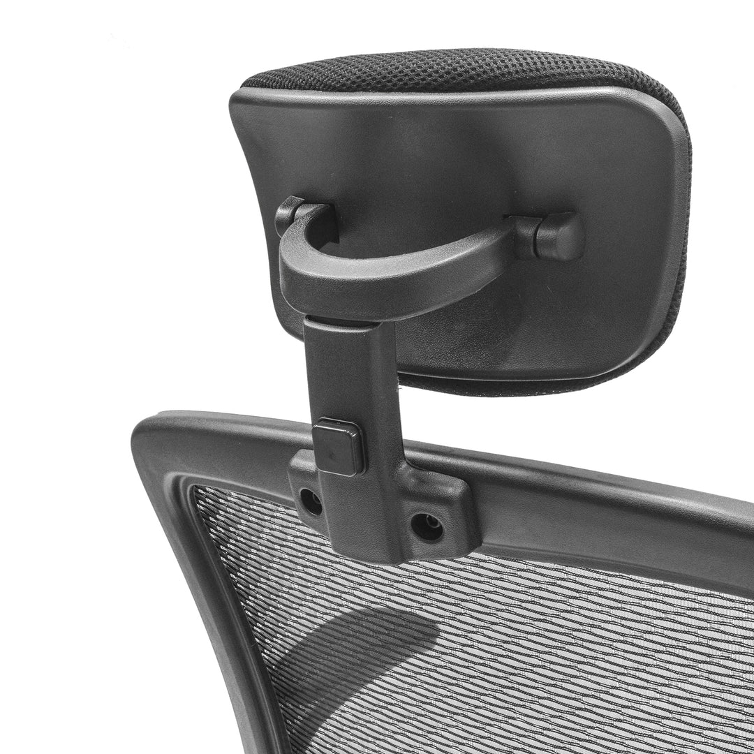 Silla de Oficina Megaplus con Cabecera Negra