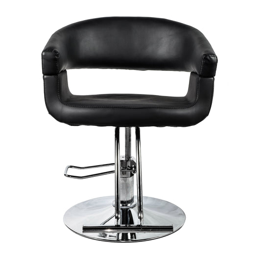 Silla de Barbería Welsh Con Descansapies Negra