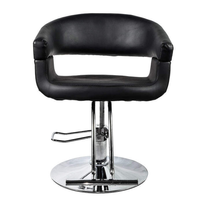 Silla de Barbería Welsh Con Descansapies Negra