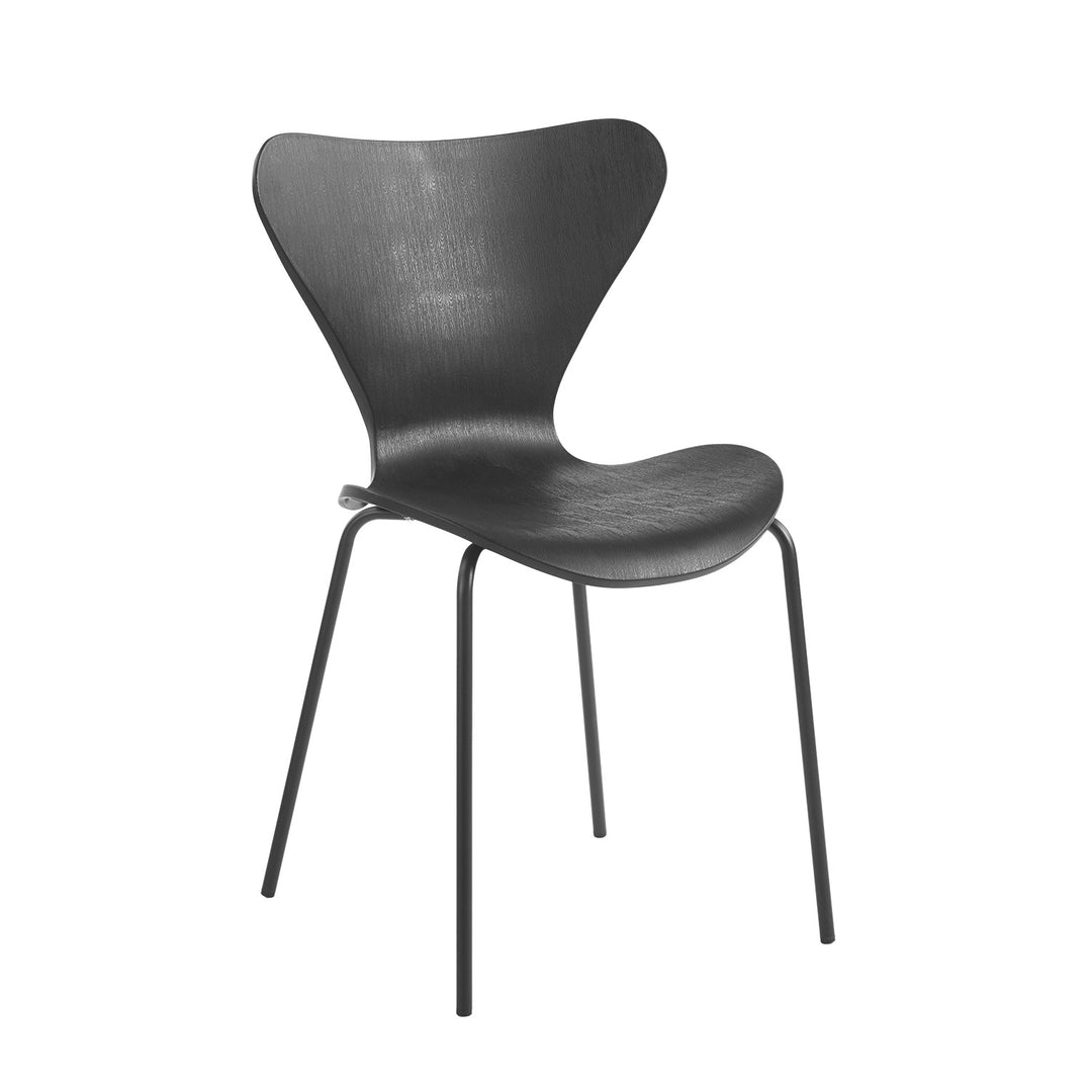 Set 4 Sillas de Comedor Bélica Negras
