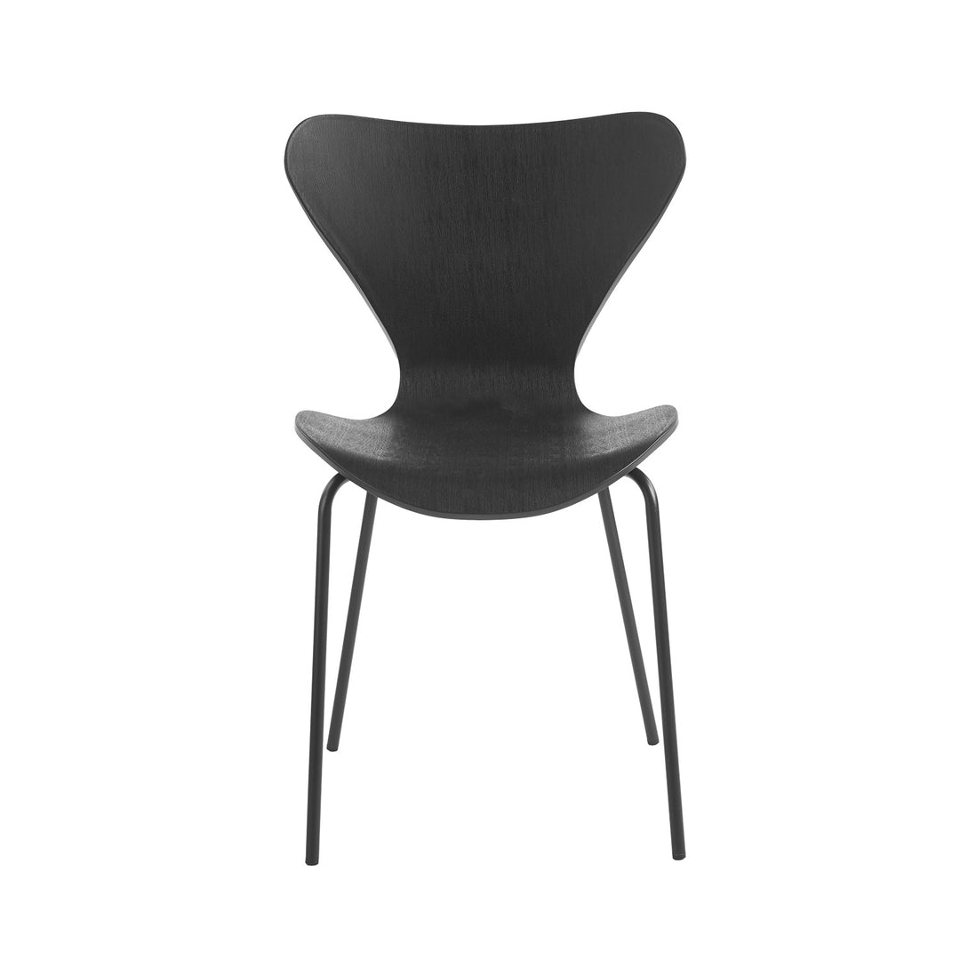 Set 4 Sillas de Comedor Bélica Negras