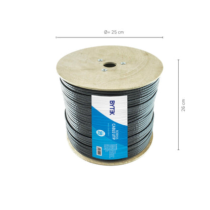 Bobina de Cable Utp Red Cat 6e Exterior Blindado Doble Forro