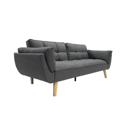 Sofá Cama 3 Plazas Buher Gris