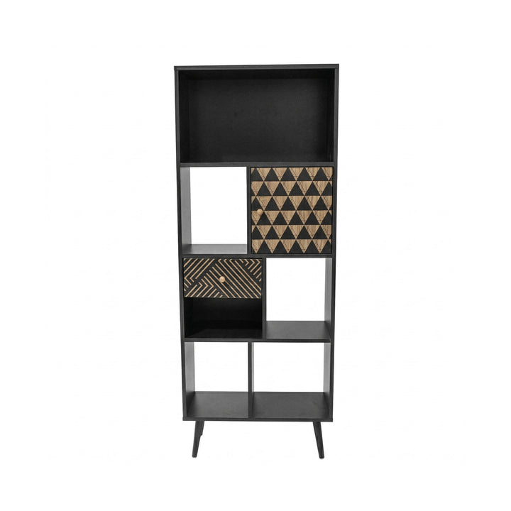Librero Vertical Bukler Negro