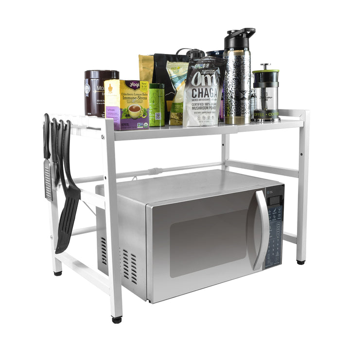 Estante Organizador para Microondas Carrot-B Blanco
