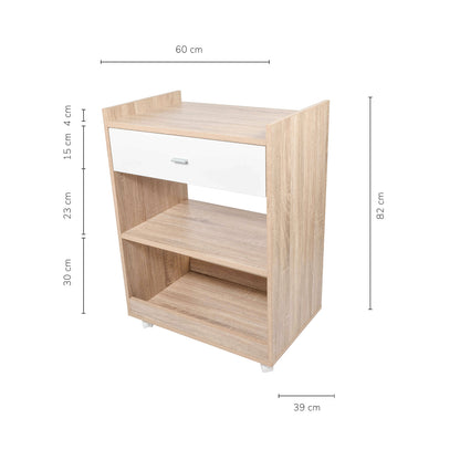 Organizador de Cocina Cinnamon con Estantes Café
