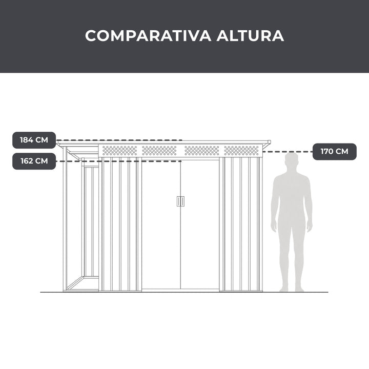 Cobertizo de Almacenamiento Falcon