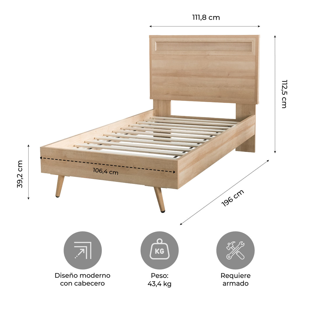 Cama Individual Cebu