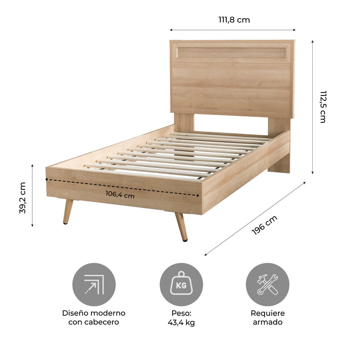 Cama Individual Cebu