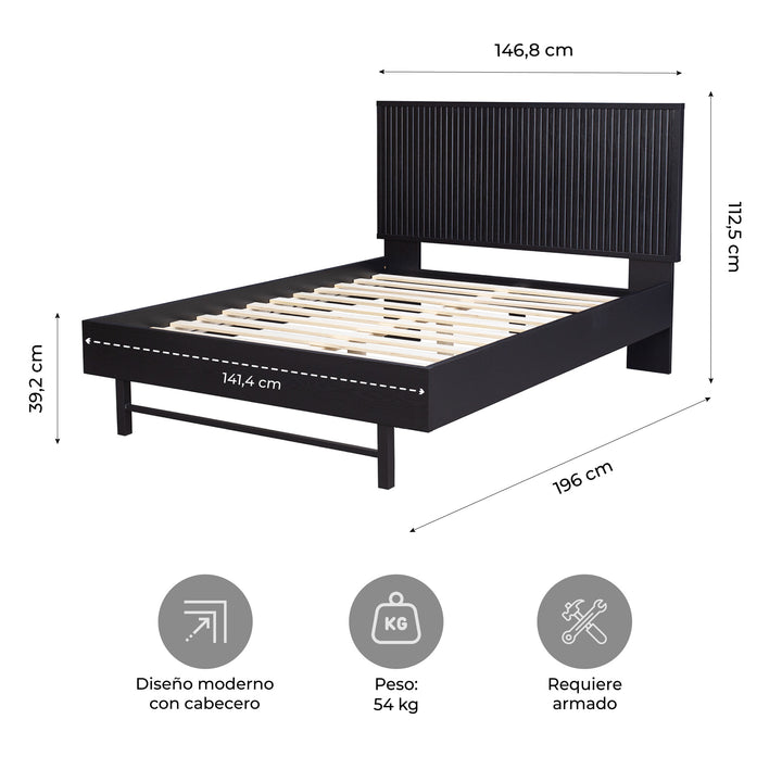 Cama Matrimonial Soho