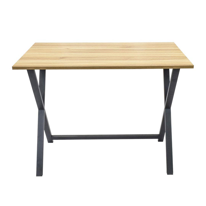 Escritorio Estilo Industrial con Base Cruzada