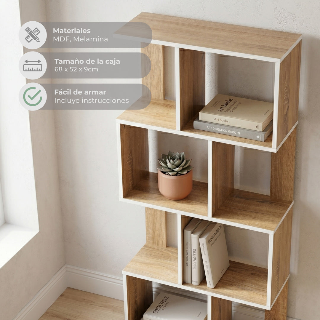Librero Vertical Minimalista