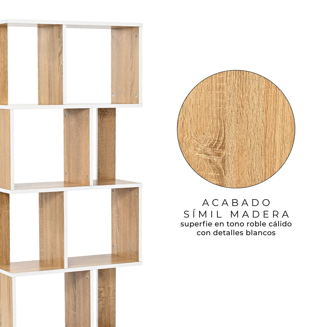 Librero Vertical Minimalista