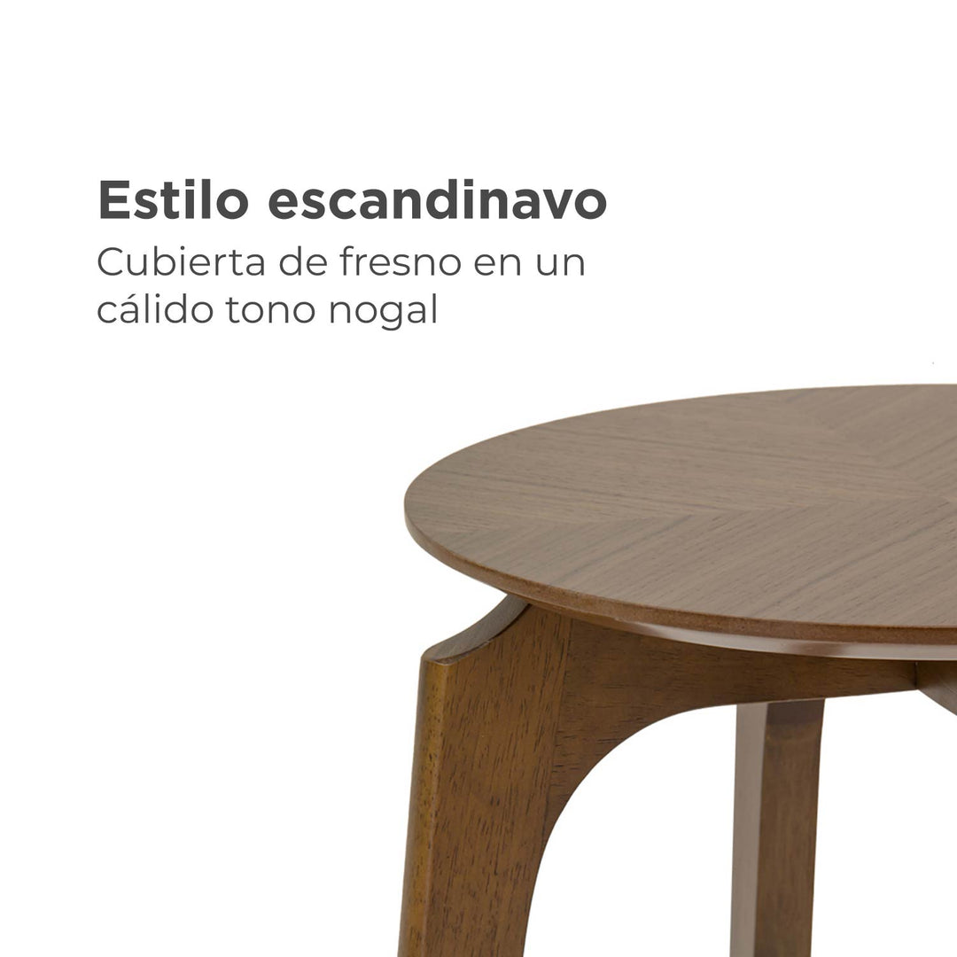 Mesa Auxiliar Bora Café Oscuro