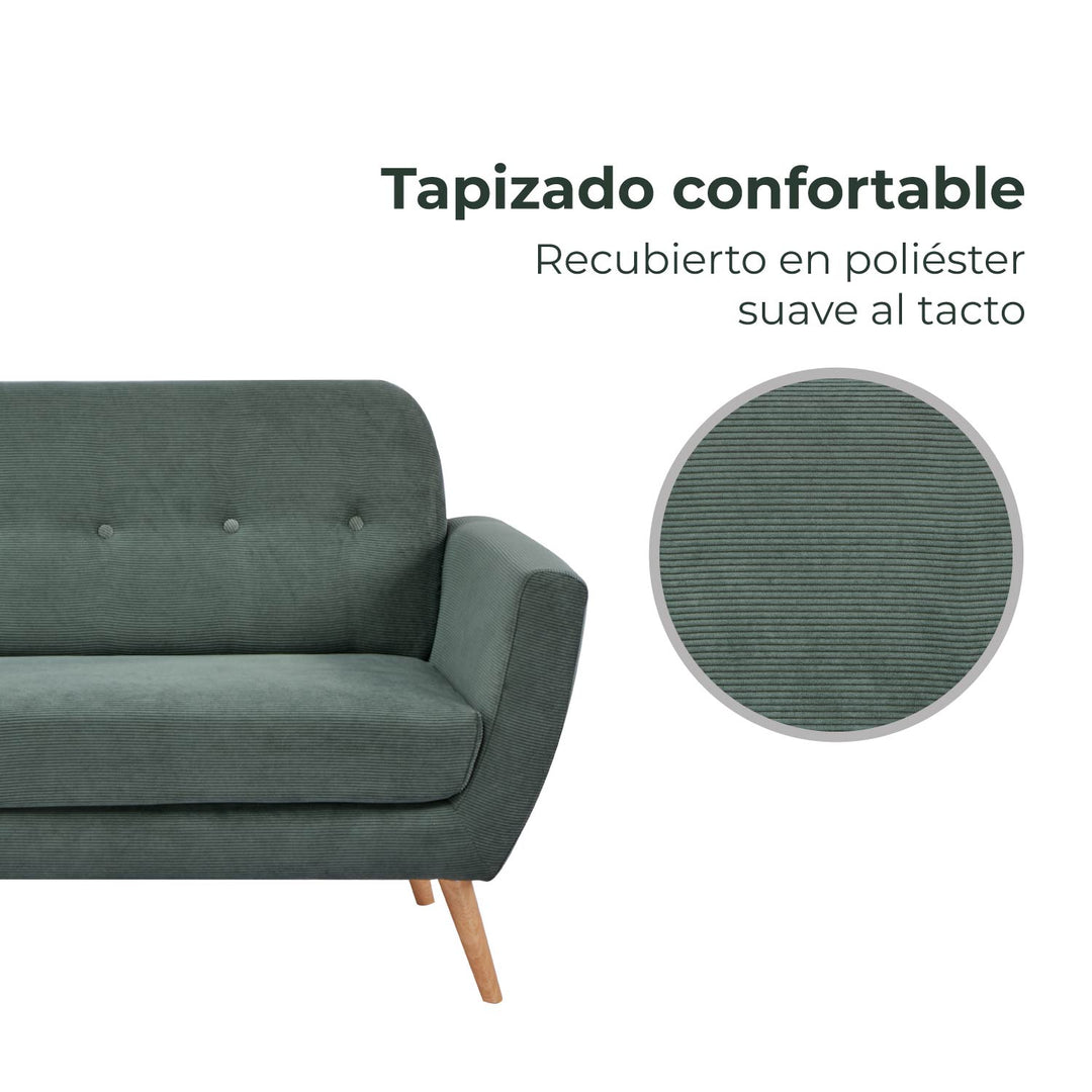 Combo Sala Sofá Bracciano + Mesa de Centro Essen