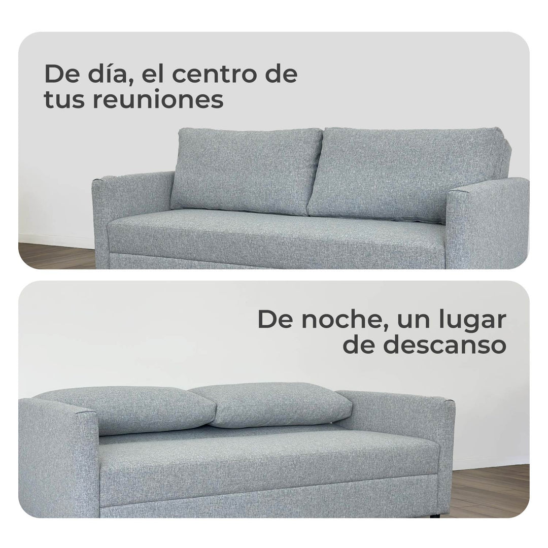 Sofá Cama Granada 3 Plazas Gris