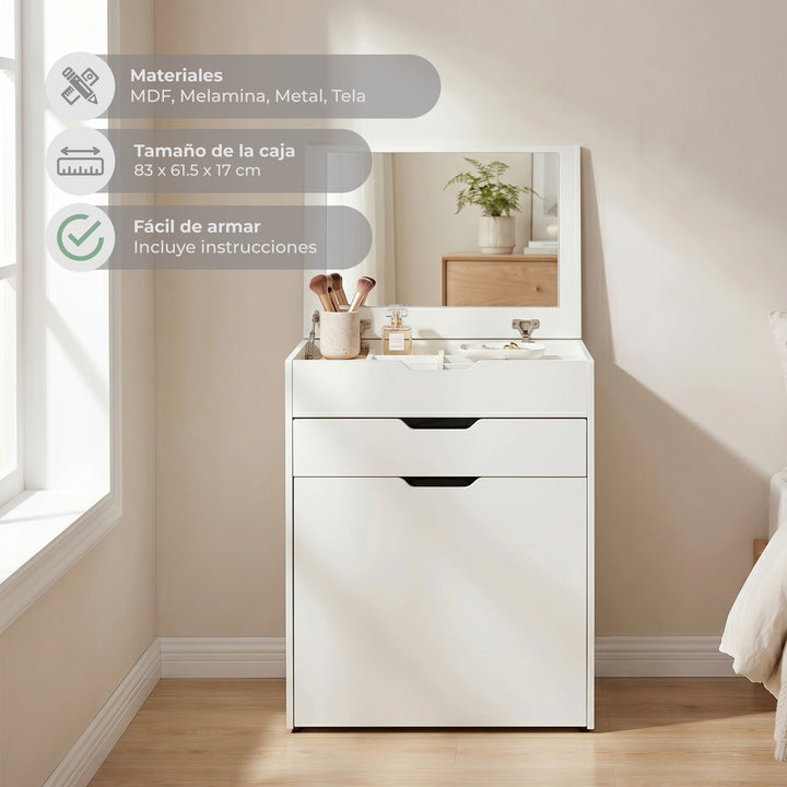 Tocador Vanity Ivory