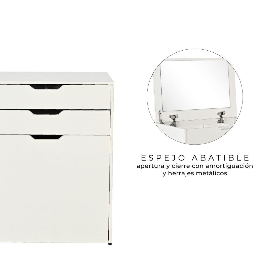 Tocador Vanity Ivory