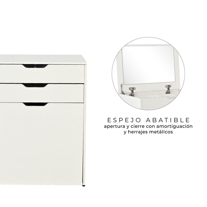 Tocador Vanity Ivory