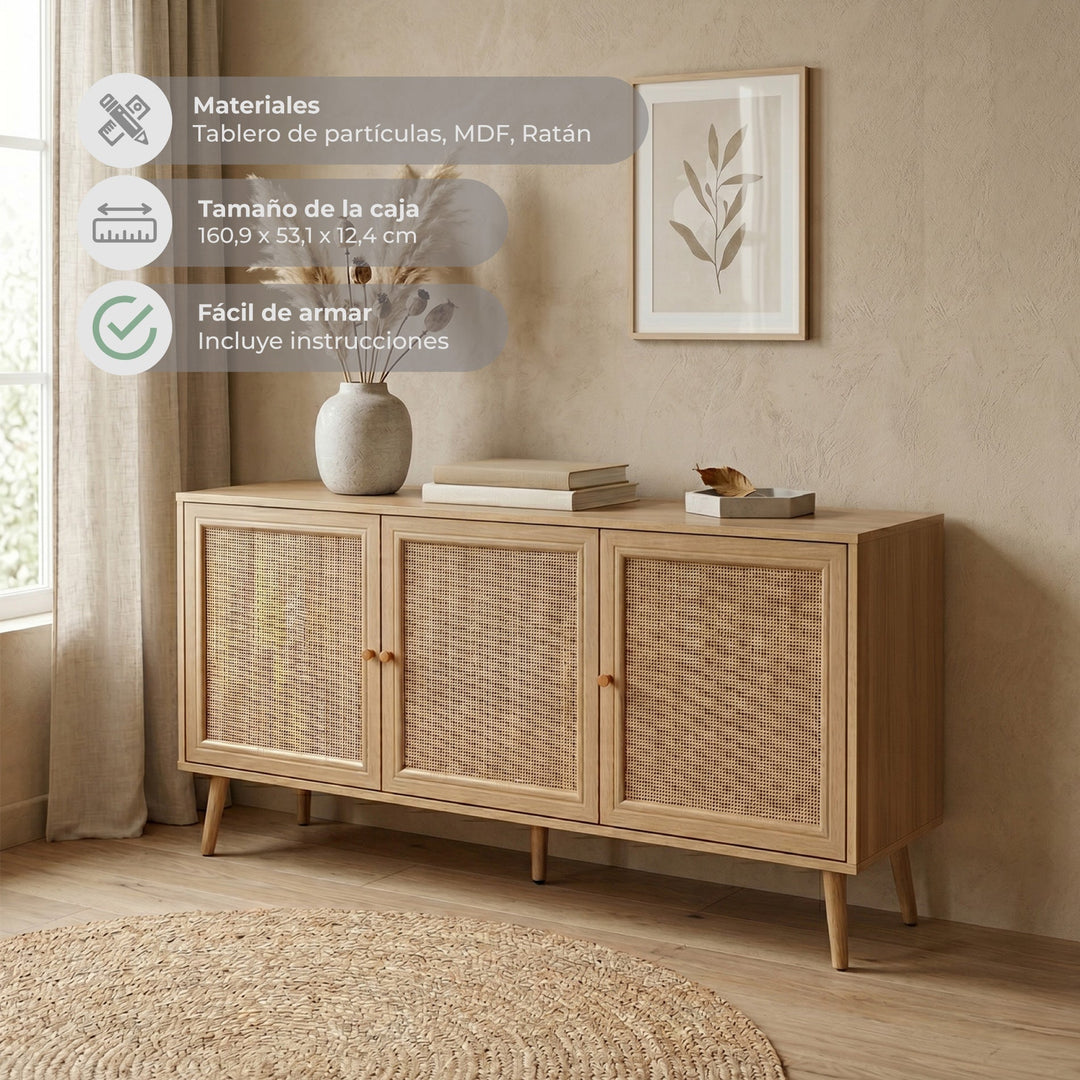 Credenza Bufetera Maui 140 cm