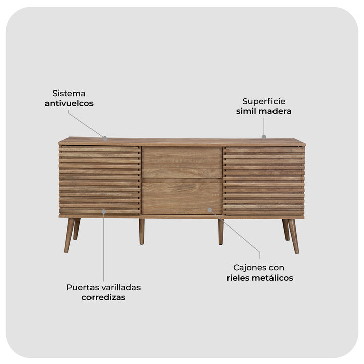 Credenza Bufetera Pensilvania