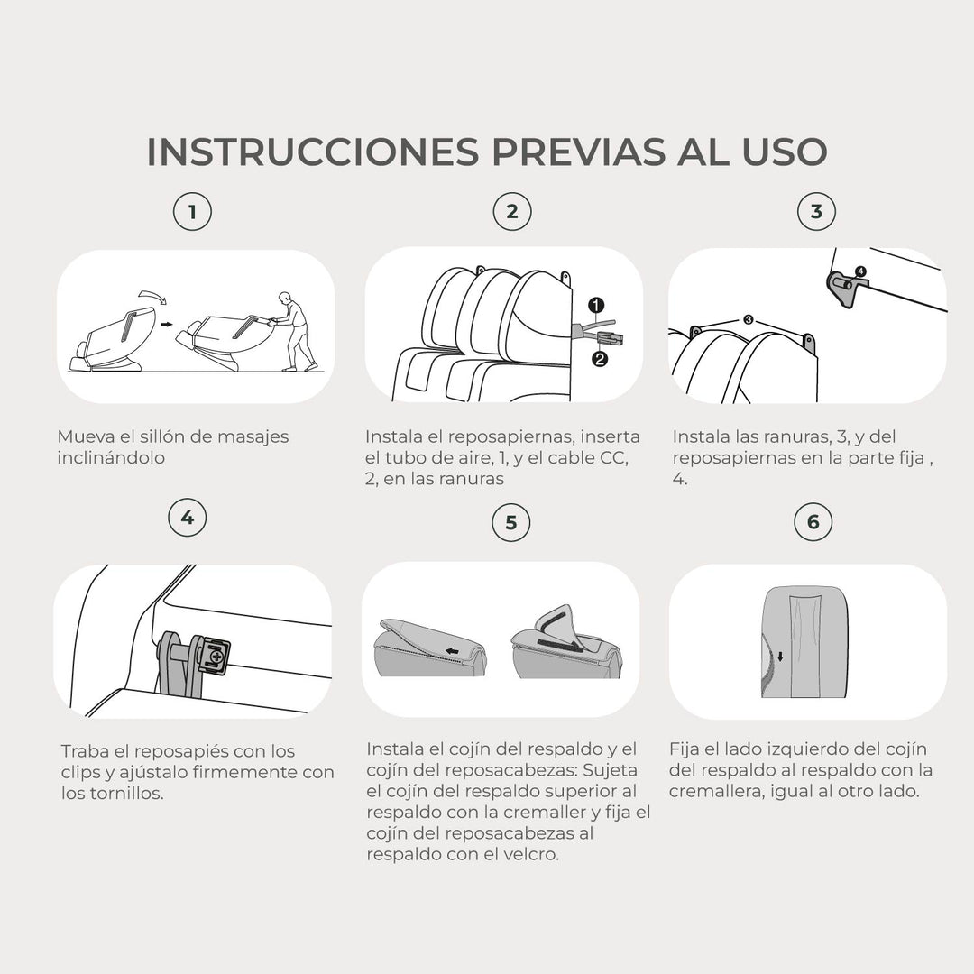 Sillón Masajeador Eléctrico R5000