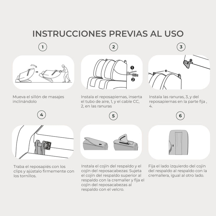 Sillón Masajeador Eléctrico R5000