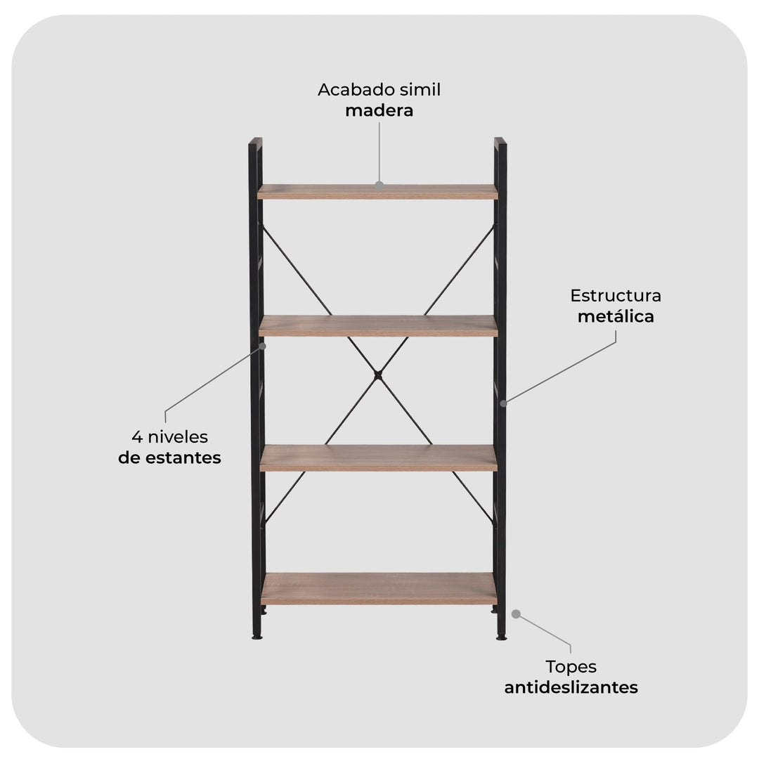 Librero Industrial Book1-N
