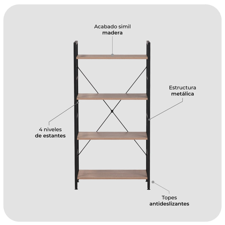 Librero Industrial Book1-N
