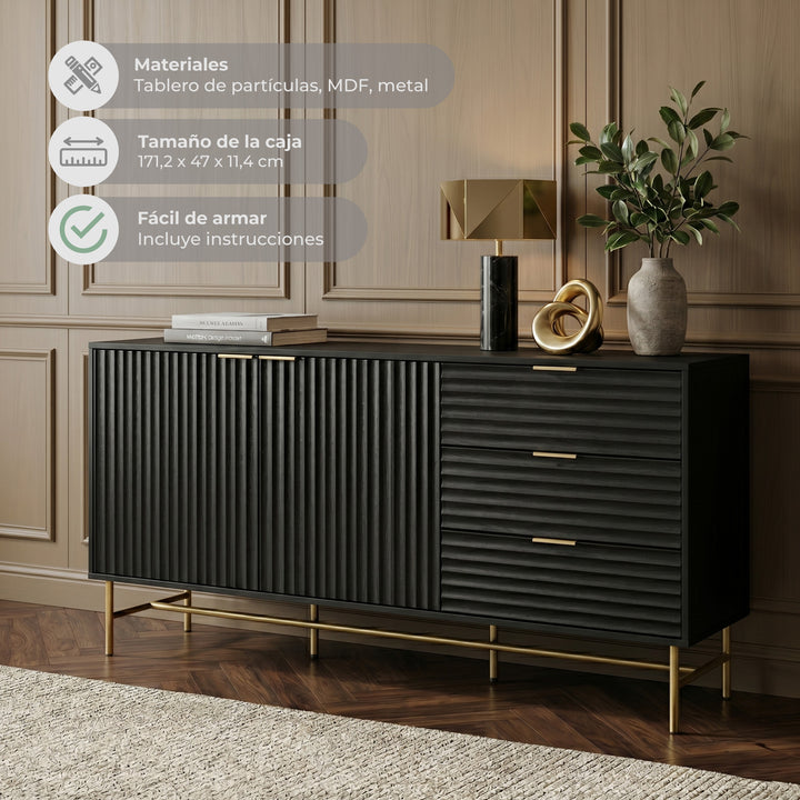 Credenza Bufetera Brooklyn 160 cm