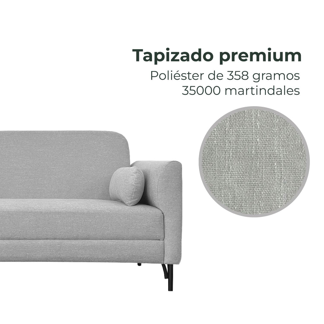 Sofá Cama Segovia 3 Plazas Gris
