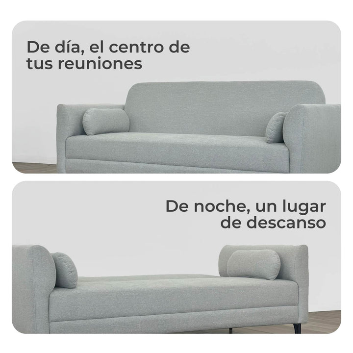 Sofá Cama Segovia 3 Plazas Gris