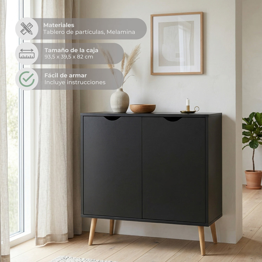 Aparador Bufetera Sidney Black