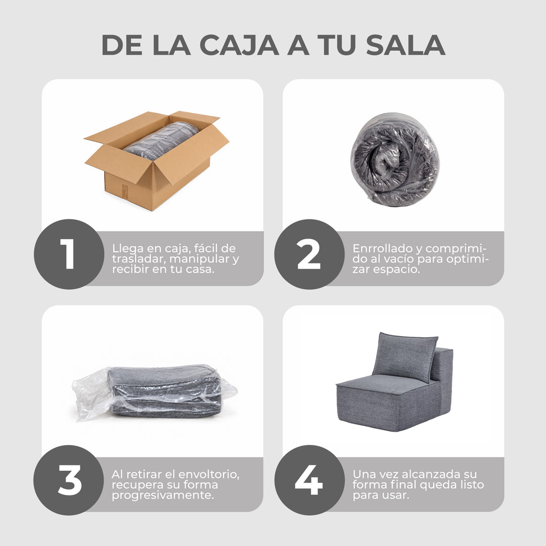 Módulo Sofá Comprimido Kora
